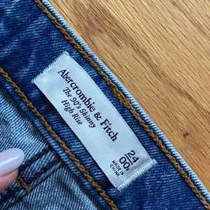 Abercrombie and Fitch 90s skinny high rise jeans